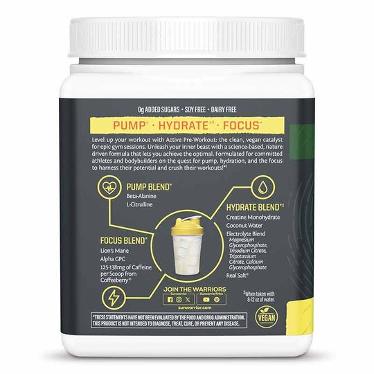 Active Pre-Workout, SUW